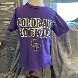 Colorado Rockies T-shirt, size xs 4/5